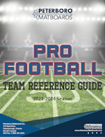 Pro Football 2023 - 2024 Season Team Reference Guide